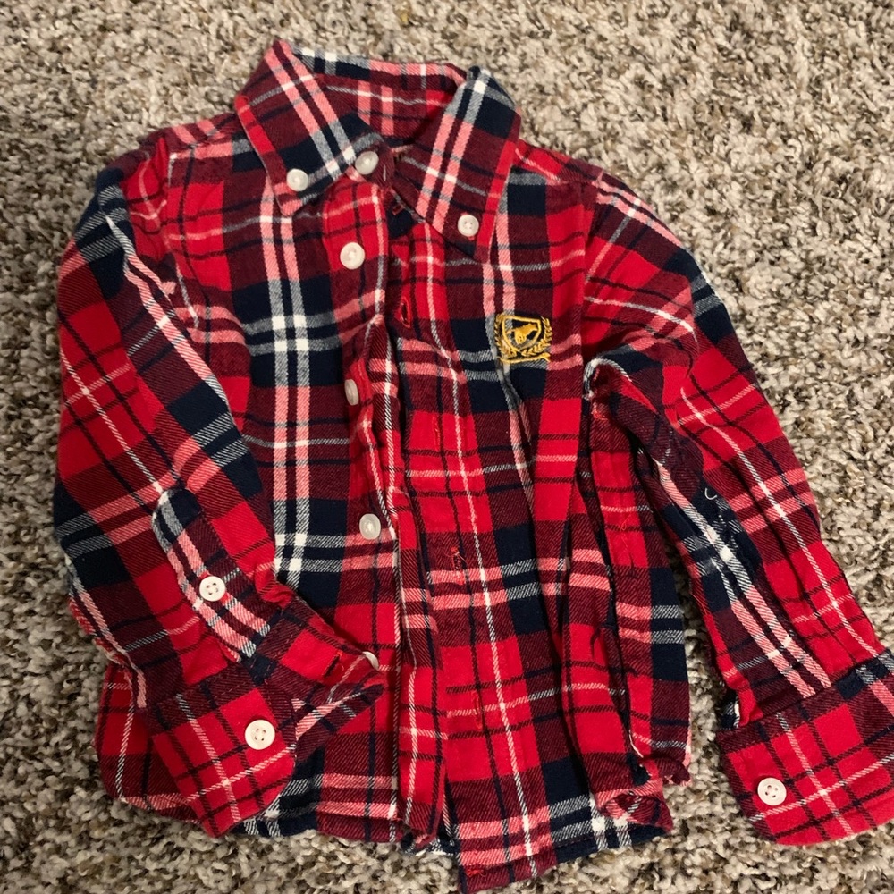 🐮3 for $10🐮 Kids plaid shirt